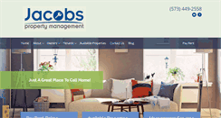 Desktop Screenshot of jacobspropertymanagement.com